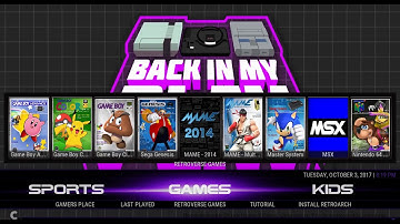 Retroverse the BEST kodi Gaming build October 2017