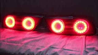180SX テール加工｜ワンオフテールランプ製作事例 - LED加工・修理