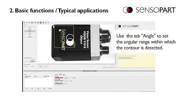 Vision sensor VISOR®: Detector Contour