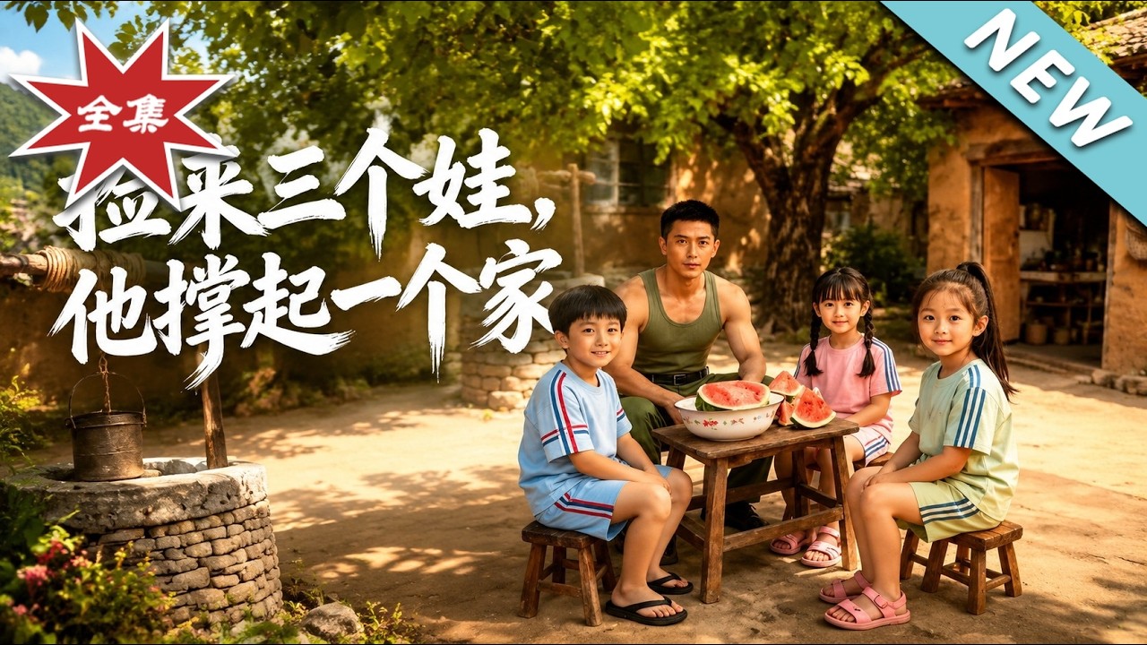 撿來的三個娃竟是大佬，全家逆襲了