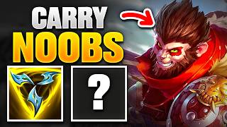 How to Play WUKONG JUNGLE and CARRY A NOOB TEAM