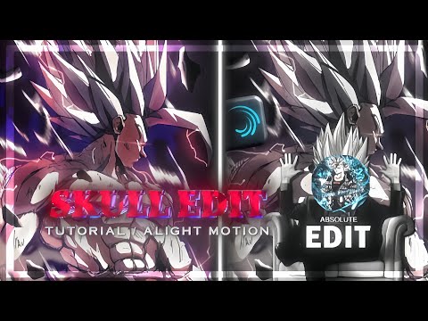 Skull Edit Tutorial ☠️✅️ || Like - @Op_Editz007💀🔥 || Alight Motion / Tutorial #anime #edit #tutorial