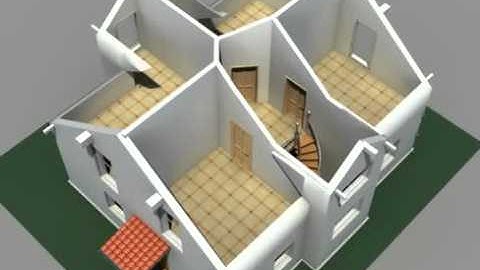 3D Model of Residential Solar House Review