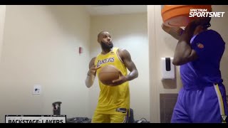 Lebron James Doesn't Want water Celebration!!!