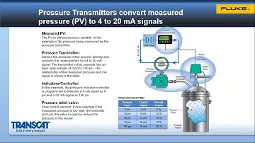Testing and Troubleshooting 4-20 mA Control Loops Presented by Fluke and Transcat