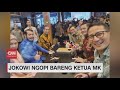 Jokowi Ngopi Bareng Ketua MK