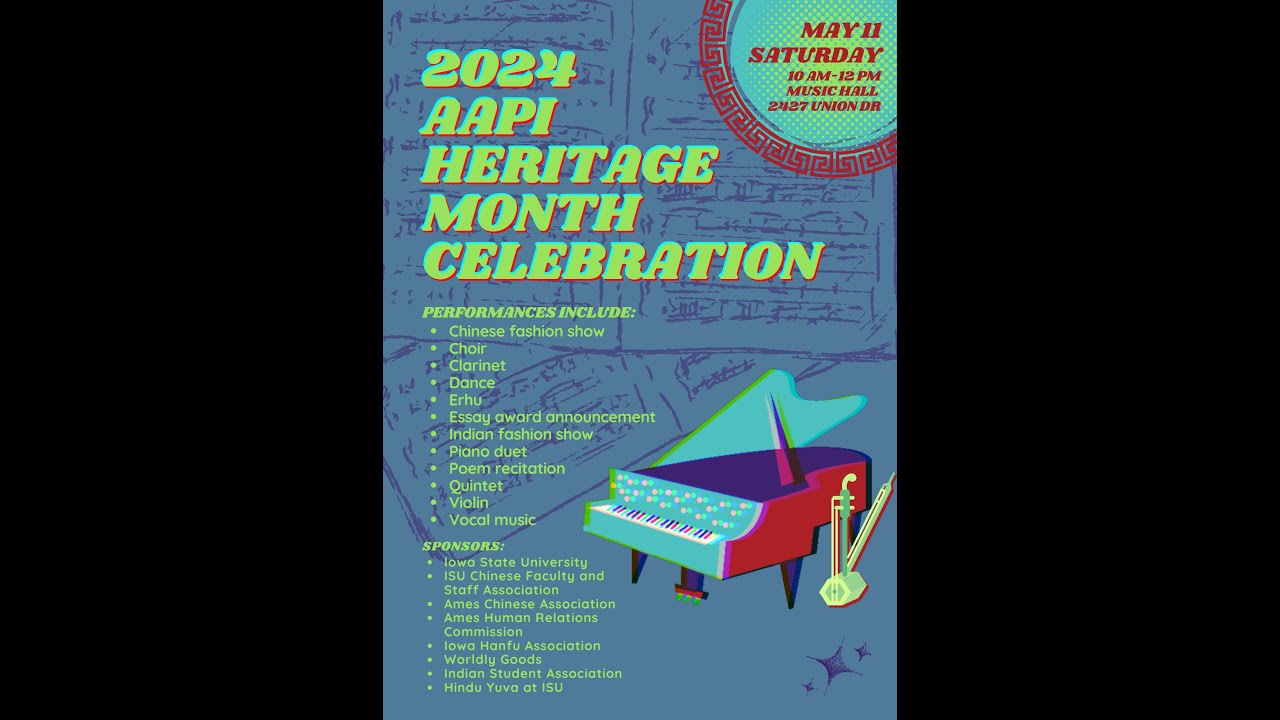 2024 Central Iowa AAPI Heritage Month Celebration - YouTube