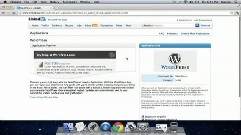 How to Tag a WordPress Blog With LinkedIn : LinkedIn Basics