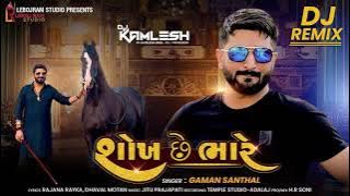 DJ Shokh Che Bhare || DJ શોખ છે ભારે || Gaman Santhal || Latest DJ Song 2021 || Leboj Ram Studio