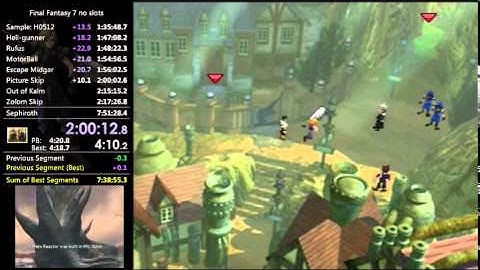 Final Fantasy VII - fastest picture skip setup ?