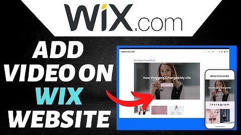 How To Add a Video on Wix Website