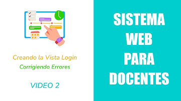 SISTEMA WEB PARA DOCENTES (Video 2) : Codeigniter 4 /Bootstrap 4.6 /JQuery /PostGreSQL/Plantilla Web