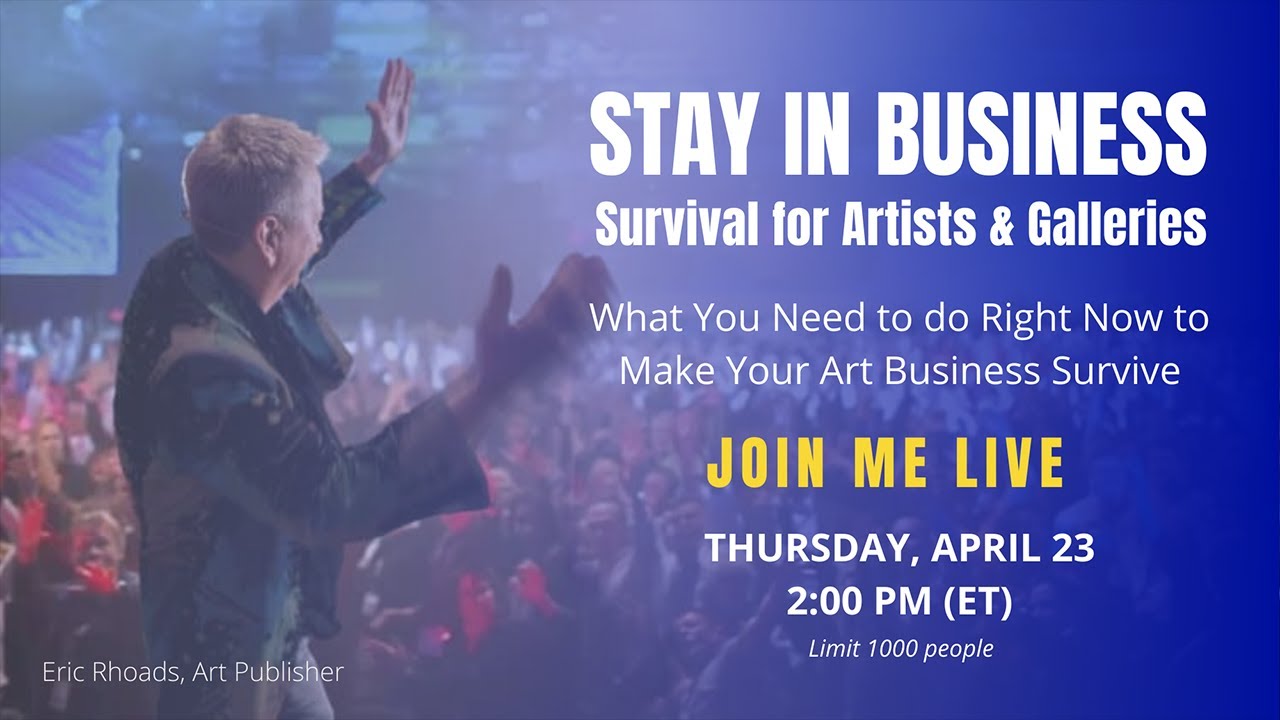 How to Save Your Art Business from Extinction as a Result of Covid-19 How to Save Your Art Business from Extinction as a Result of Covid-19