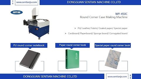 WY450C Round corner case maker PU