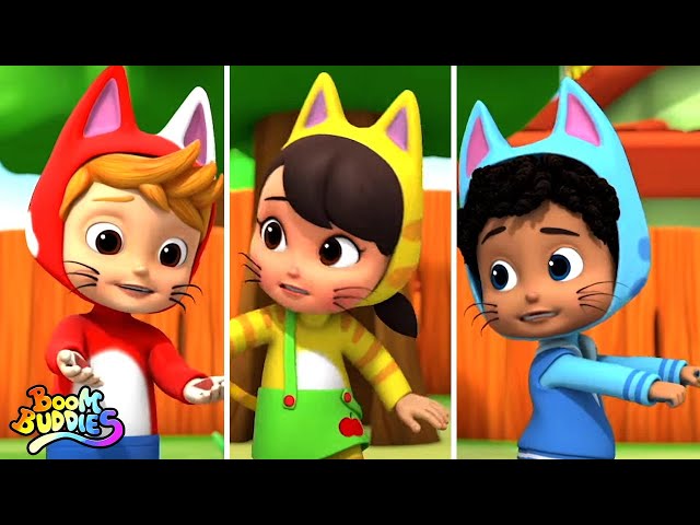 Tiga Anak Kucing Kecil dan Lebih Banyak Lagu Anak-anak dari Boom Buddies class=