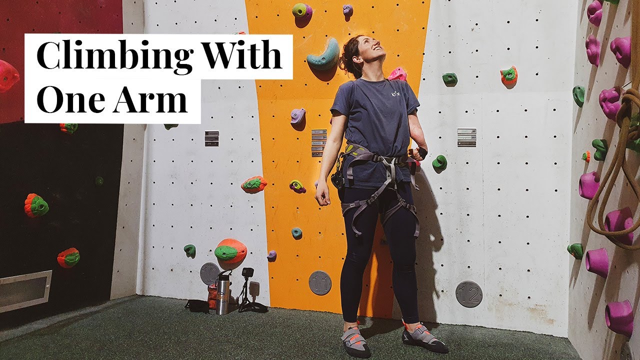 I Learned to Climb with One Arm | Don't Let Disability Stop You Trying New Things