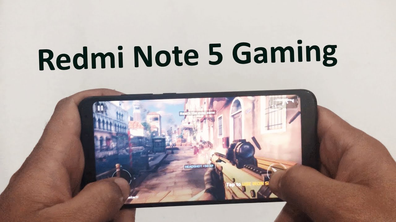 Xiaomi Redmi Note 5 Gaming Review! - YouTube