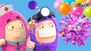 oddbods new thank you doctors nurses funny cartoons for kids