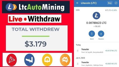 Live Withdraw Ltcautomining Website. New Free Cloud Mining Website. New Litecoin Mining Site