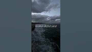 سورة الأحزاب|61ـ62|القارئ:#قران #quran #راحة_نفسية #قران_كريم #تلاوة #تلاوة_هادئة #آية #تلاوة_خاشعة