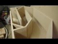 Transmission line speaker build Transmission line speaker build