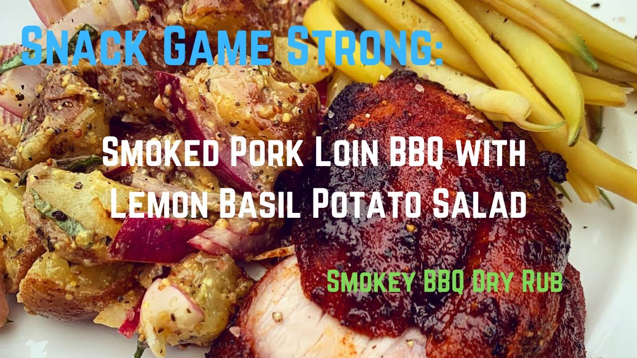 Smoked Pork Loin BBQ Dry Rub (pt 1) YouTube