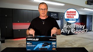 Harbor Freight Tools-Hercules 20v Cordless Wet/Dry Portable Vacuum. Review And Unboxing.