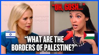 AOC SPEECHLESS After Finding Out Palestine Doesn’t Actually Exist!