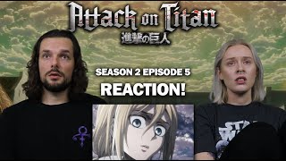 Attack on Titan | 2x5 Historia - REACTION!