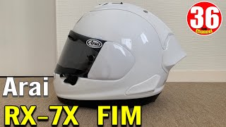 Arai  RX-7X   FIMの感想