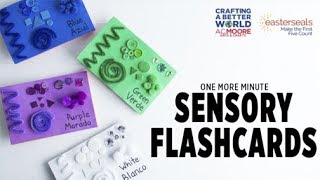 One More Minute Sensory Flashcards
