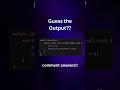 comment your answers #coding #java #programming #shorts #codeprep #codeblocks #codinglife #code