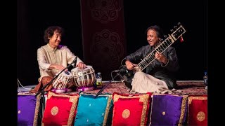 Meeting of Masters  Ustad Shahid Parvez Khan and Ustad Zakir Hussain  Des in Deepchandi