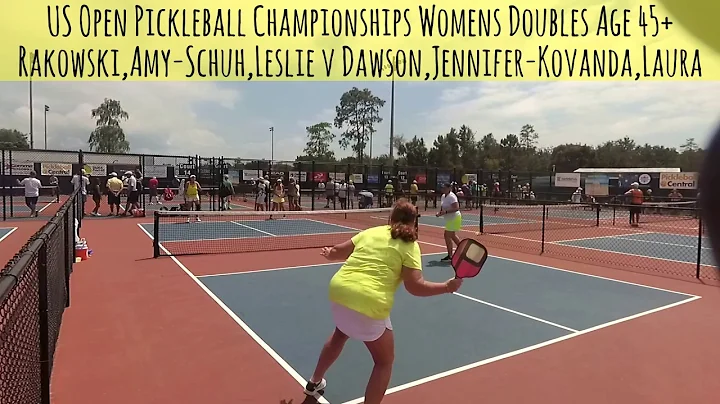 US Open Pickleball Championships Womens Doubles Ag...