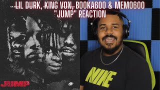 Lil Durk, King Von \& Booka600 - Jump feat. Memo600 (Official Audio) REACTION