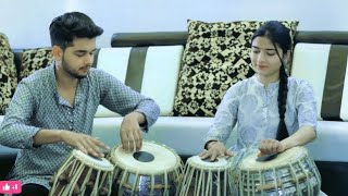 Gerua Song Tabla Cover By Mona Chopra and Mukul Chopra | Vasuki Fusion