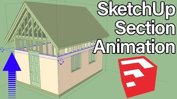 How To Animate Sections By Adding Scene in SketchUp