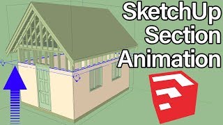 How To Animate Sections By Adding Scene in SketchUp