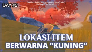 [DAY 5] Lokasi Item yang memiliki Warna Kuning - Event Lima Warna Keberuntungan | Genshin Impact screenshot 5