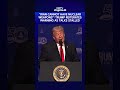 "Iran Cannot Have Nuclear Weapons": Trump Reiterates Warning As Peace Talks Remain Stalled