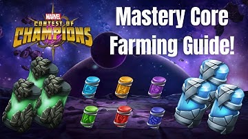 Mastery Core Farming Guide - Unlock Powerful Masteries! | Marvel Contest of Champions