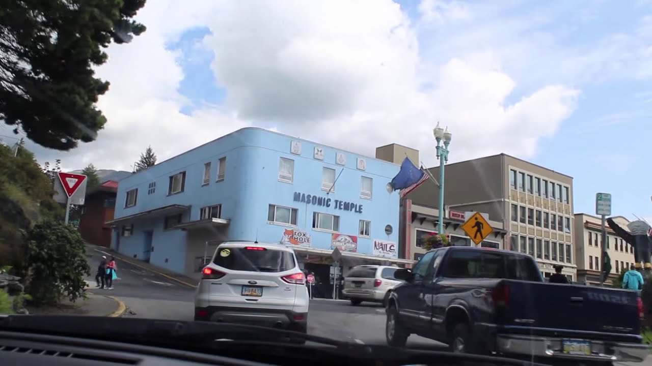 Ketchikan, Alaska Complete Drive North & South Tongass Avenue