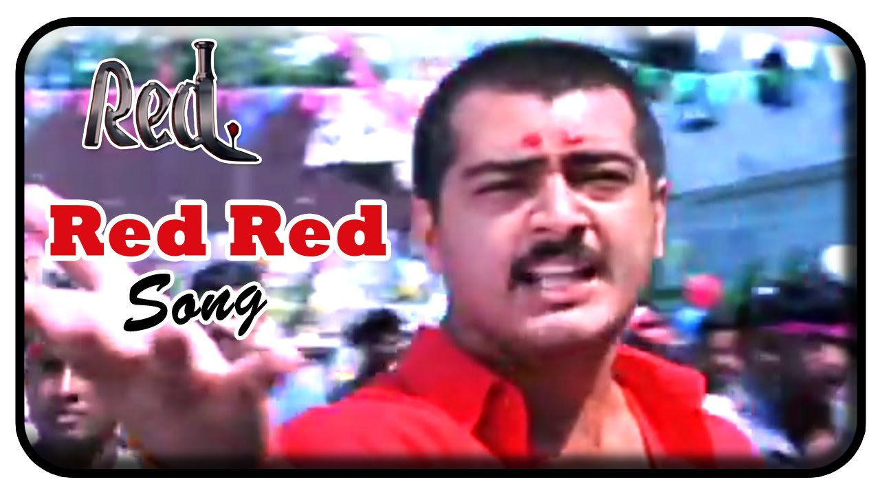 Red Tamil Movie  Songs  Red Red Video Song  Ajith Kumar  Priya Gill  Deva