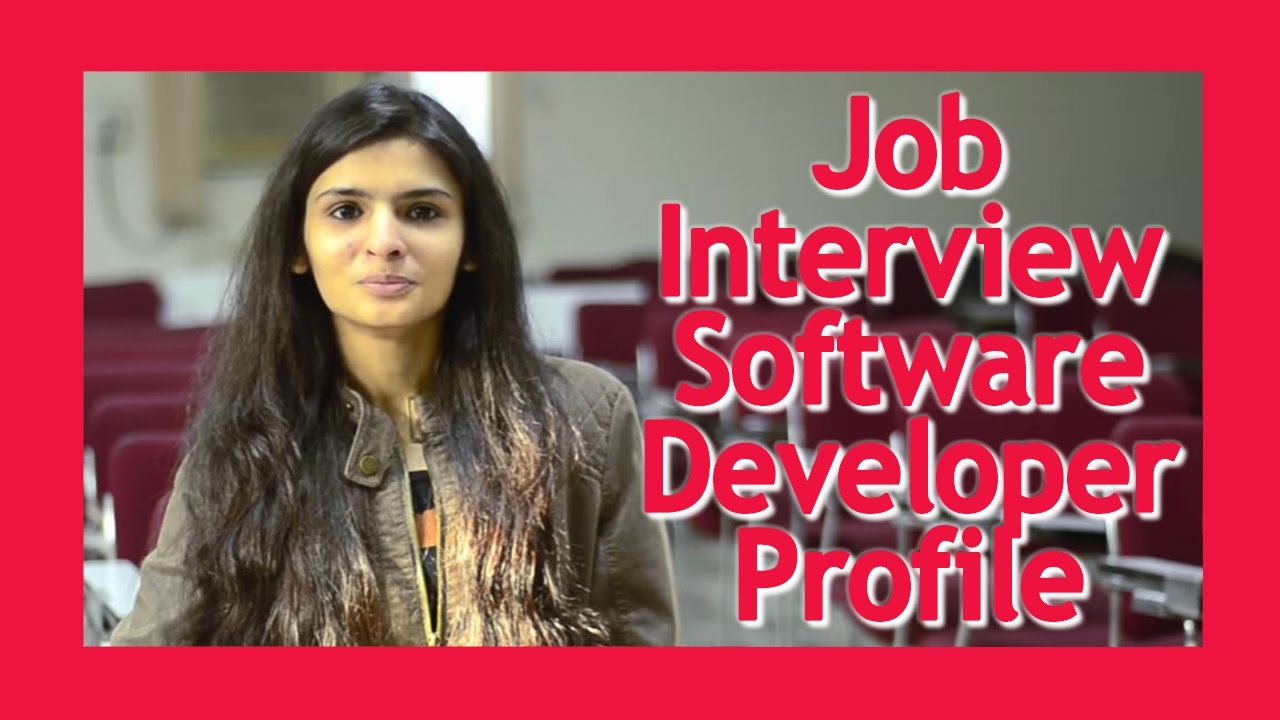 Job Interview for Software developer profile - YouTube