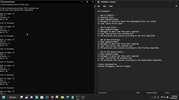 Project 4 - CPU Scheduler