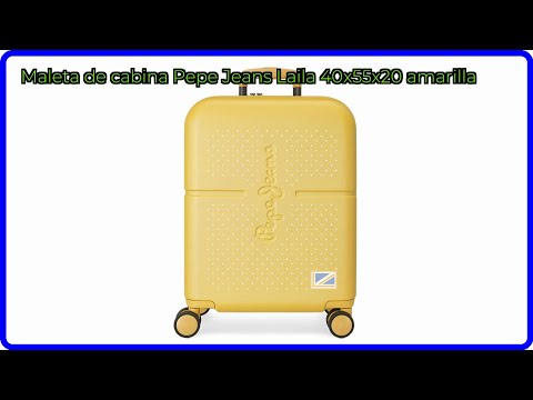 🎬 Video relacionado con maletas de cabina amarillas
