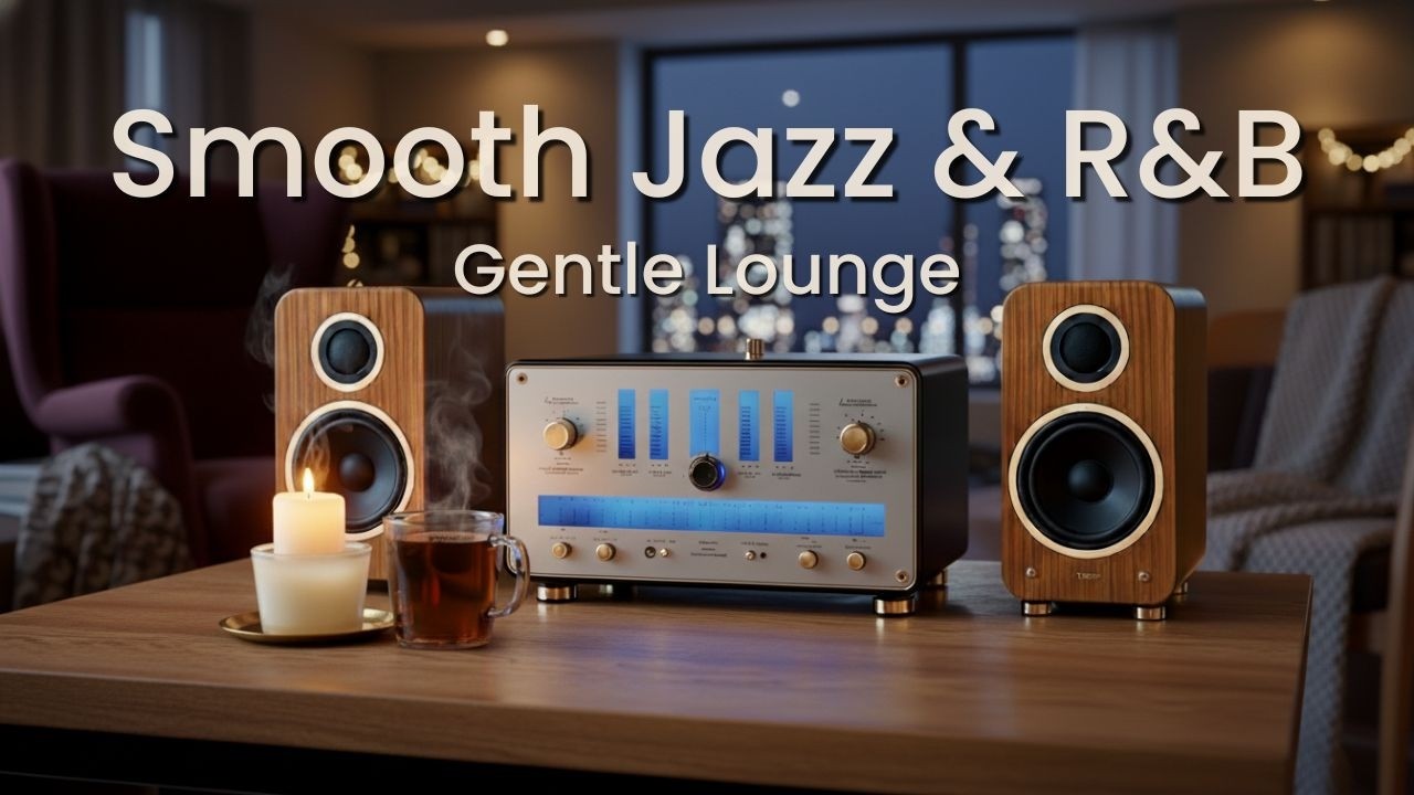 Smooth Jazz & Soul R&B – Gentle Sax & Guitar Lounge Vibes