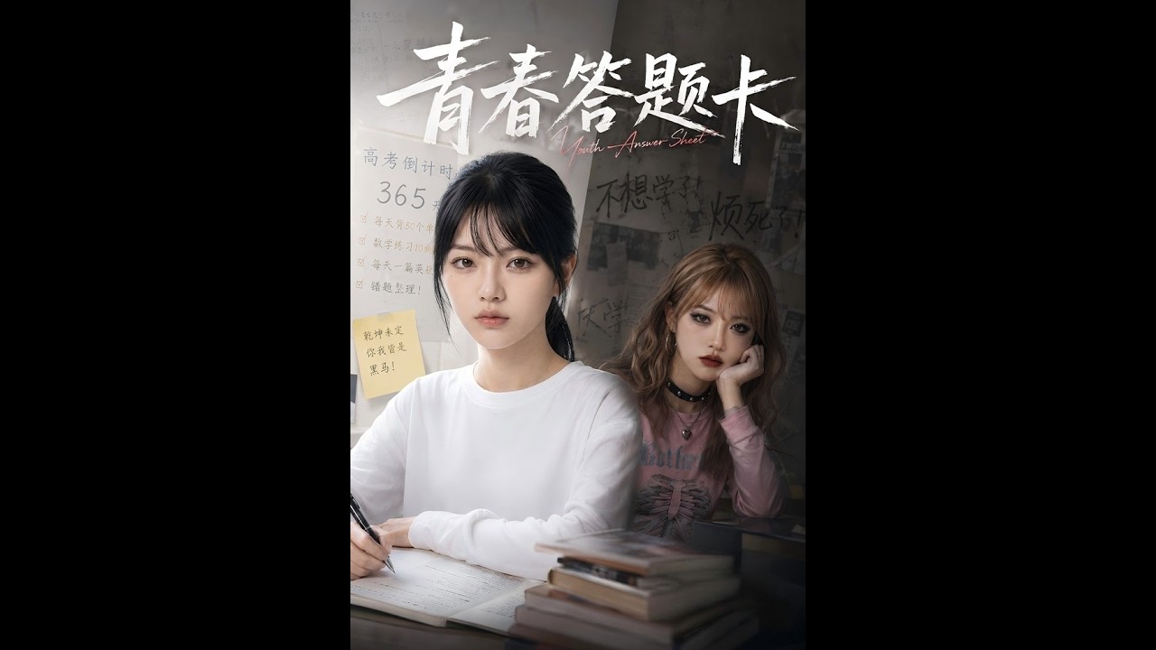 【一口气看完】《青春答题卡》#短剧 #AI短剧 #逆袭 #drama #爽剧 #鲨鱼先生