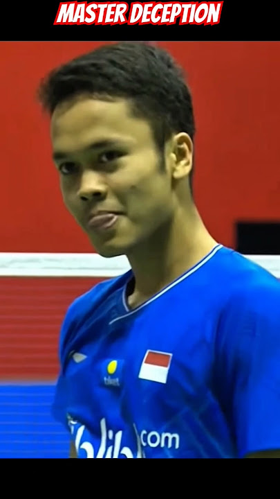 Anthony Ginting The Master of Deception #badminton #badmintonlovers #バドミントン #badmintonindonesia
