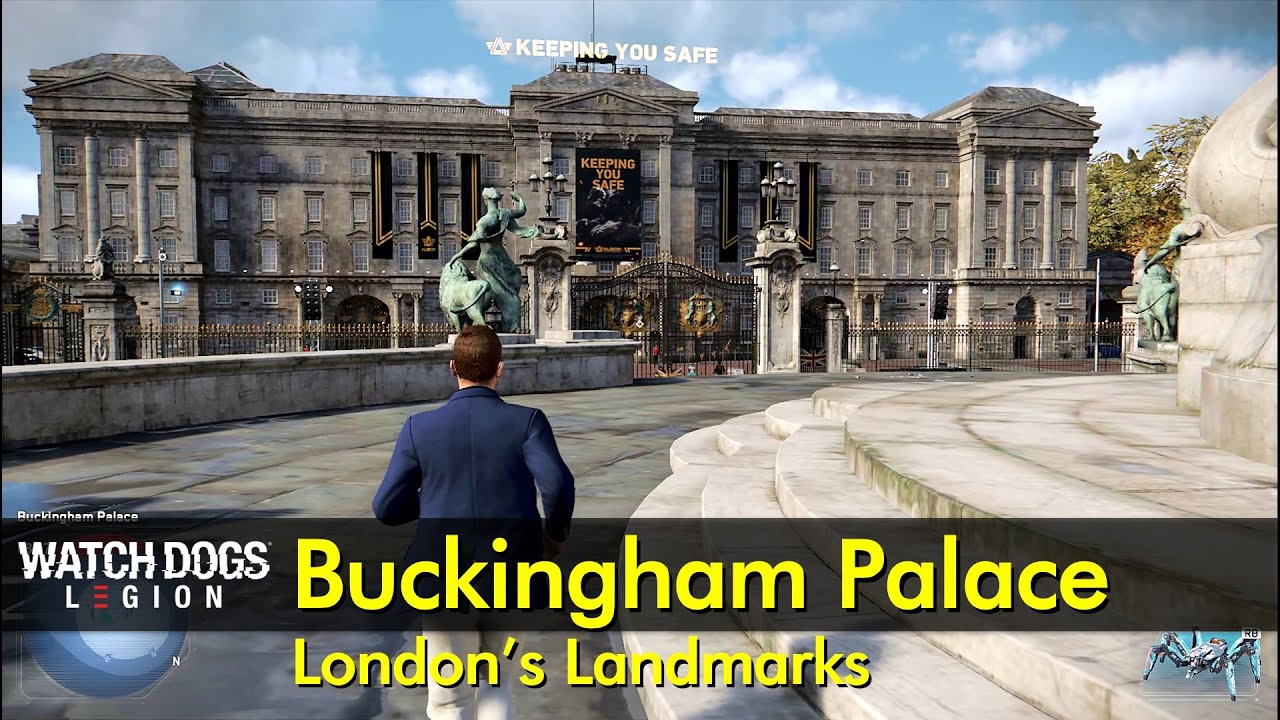 Buckingham Palace Watch Dogs Legion The Game Tourist YouTube